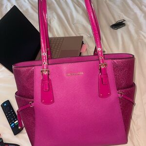 Michael Kors Pink Tote Bag